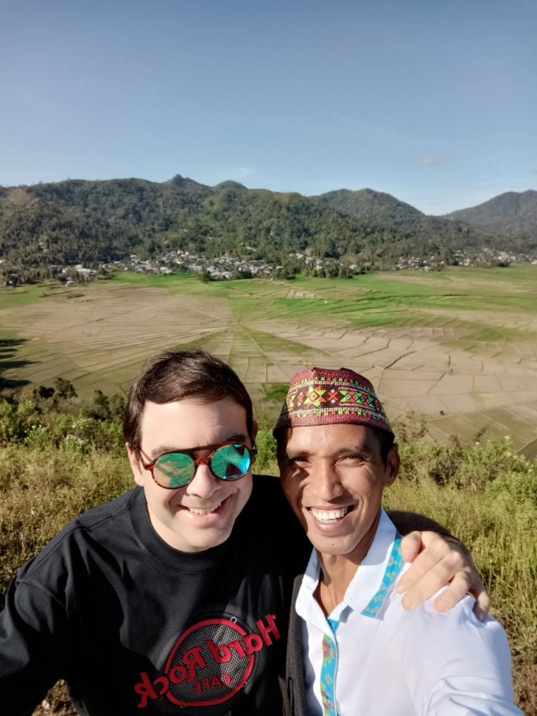 flores wanderlust in spider rice field lingko in cancar manggarai